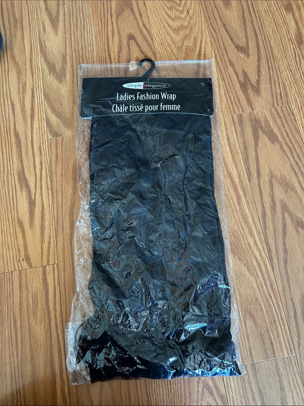 Ladies Black Fashion Wrap